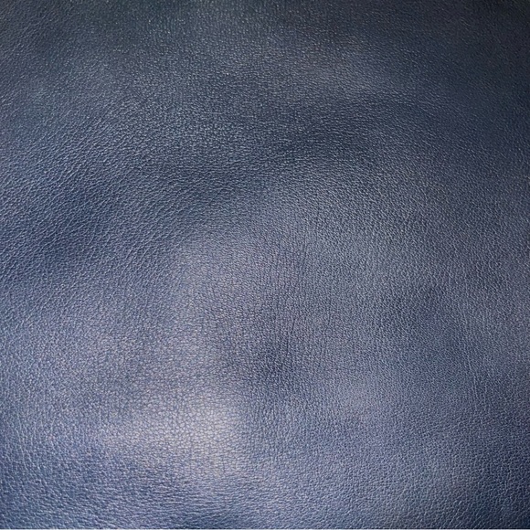 Authentic Gucci Vintage Navy Blue Leather Bamboo Handle Two Way Large Tote Bag - Picture 11 of 17